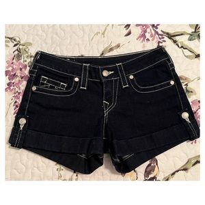 True Religion Jean Shorts